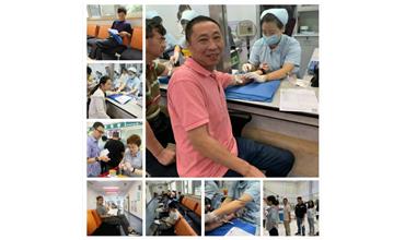 開心 舒心 安心，全員體檢18年